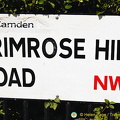 Primrose Hill Road sign