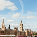 View of Houses of Parliament from South Bank