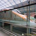 The very sleek Eurostar