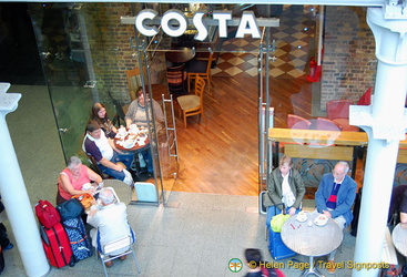 Costa Coffee at St Pancras