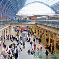 View of ground floor shops and cafes