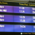 Arrivals board