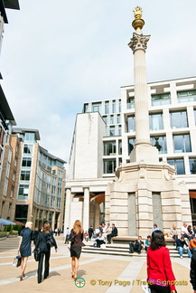 Paternoster Square column