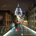 St Paul's Cathedral from the Millenium Bridge