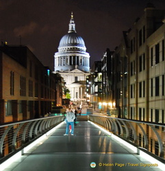 St Paul's Cathedral from the Millenium Bridge