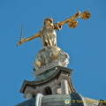 Lady Justice on the dome of the Old Bailey