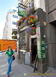 Checking out The Tipperary, another historic pub