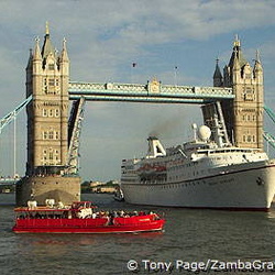 Tower Bridge, Tower of London and St Katherine's Dock