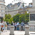 A glimpse of the London Eye