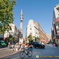 Cambridge Theatre in Earlham Street, facing Seven Dials