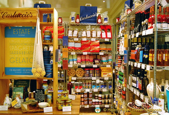 Nice groceries at Carluccio's