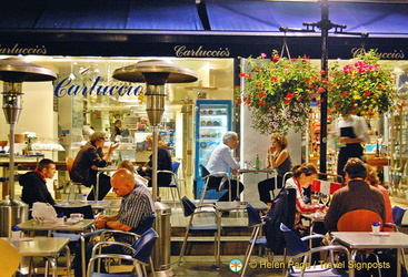 Carluccio's - one of our favourites in St. Christopher's Place