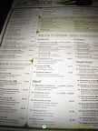 La Tasca's menu