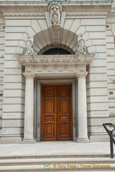 HM Treasury - eastern entrance