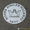 Silver Jubilee Walkway marker