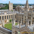 View of All Souls College from St Mary's tower