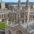 View of All Souls College from St Mary's tower