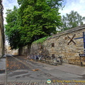 Brasenose Lane is the last Oxford passageway to retain its medieval single drainage channel in the centre