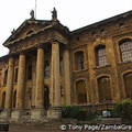 An old image of Clarendon Building before it was cleaned and restored in 2006