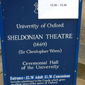 Opening Times for the Sheldonian
