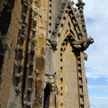 Ornate decorations of St Mary the Virgin church spire