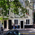 The Eagle and Child, a pub owned by St John's College, Oxford