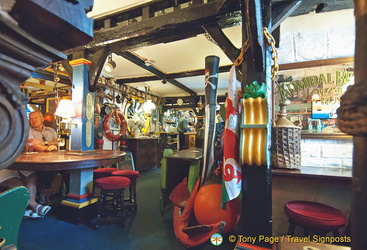 Inside the Admiral Benbow