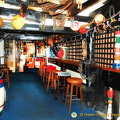 One of the bar areas in Admiral Benbow