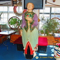 Artifacts in the upstairs restaurant of the Admiral Benbow