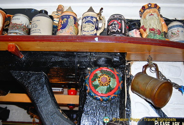 A collection of tankards