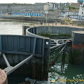 Sutton Harbour Marina lock