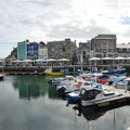 Panorama of Sutton Harbour Marina