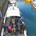 Group returning from the dive trip