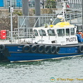 A pilot boat