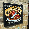 Sunday roast on St Ives harbour