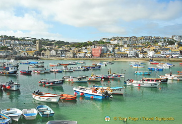 St Ives Bay and St Ives town