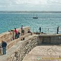 From St Ives pier you get a good view of the town