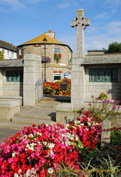 Entrance to the Memorial Gardens