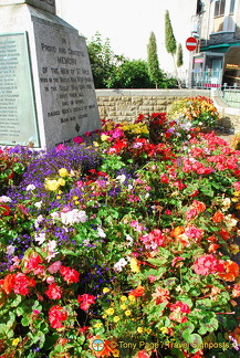 A blaze of colour in the Memorial Gardens