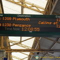At Plymouth Station, waiting for our train to St Ives