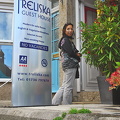 Me, outside the Treliska