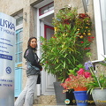 Me, outside the Treliska Guest House