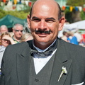 What a treat to meet Hercule Poirot (2792 посета) Hercule Poirot was showing his face around the Festival and he obliged me with a close-up of him.
[A... What a treat to meet Hercule Poirot
