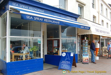 Sea Spray Restaurant on the seafront