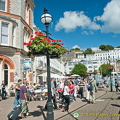 A busy Torquay seafront