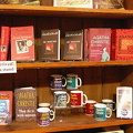 Agatha Christie books and souvenirs at the Museum shop