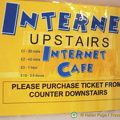 Internet cafe on Fleet Street