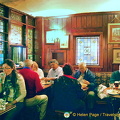 One of the dining rooms in Ye Olde Starre Inne