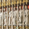 This exquisite Choir Screen has sculptures of 15 kings from William I to Henry VI