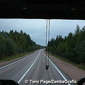 Through the Finnish forests towards Russia